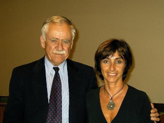 dr. James Garrick con Franca Franci